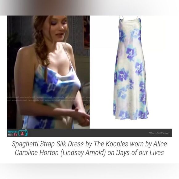 THE KOOPLES
Tie-dye Silk Open back maxi  Dress NWT Size 4 = US 10 - Picture 14 of 16